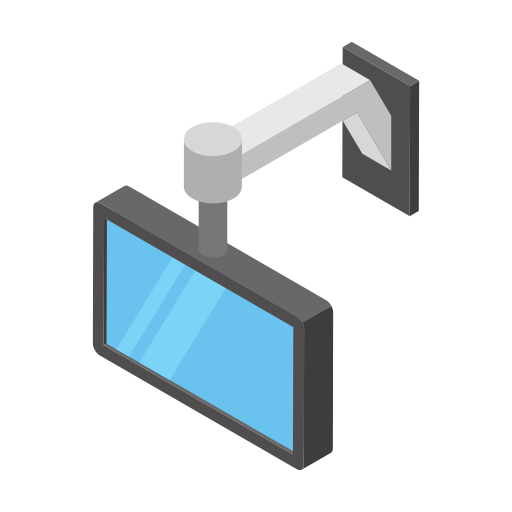 monitor Generic Isometric ikona