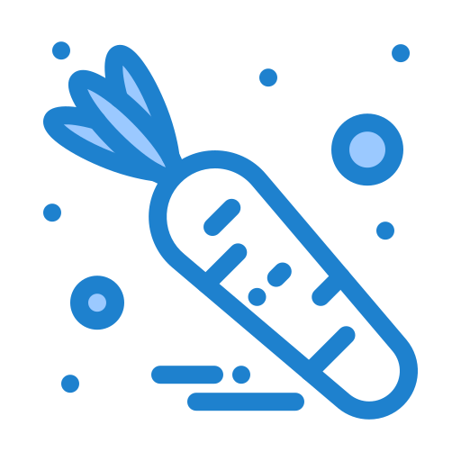 Carrot Generic Blue icon
