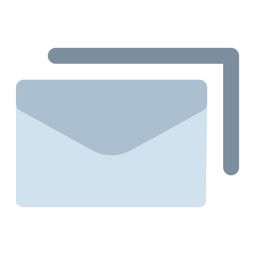 mails Generic Grey icon