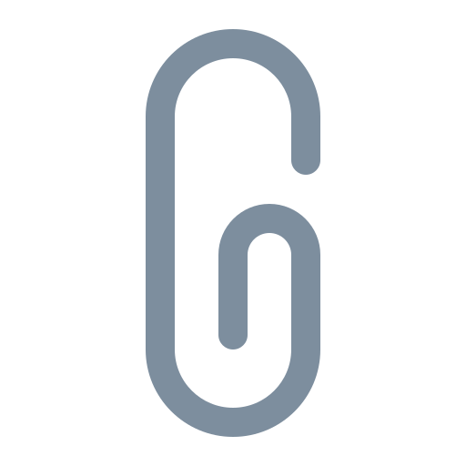 添付する Generic Grey icon