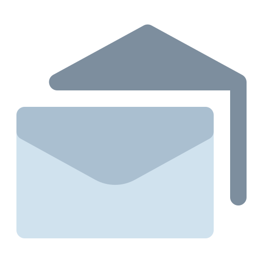 mails Generic Grey icon