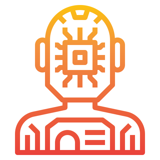 inteligencia artificial itim2101 Gradient icono