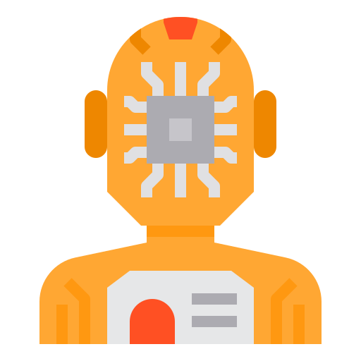 inteligencia artificial itim2101 Flat icono