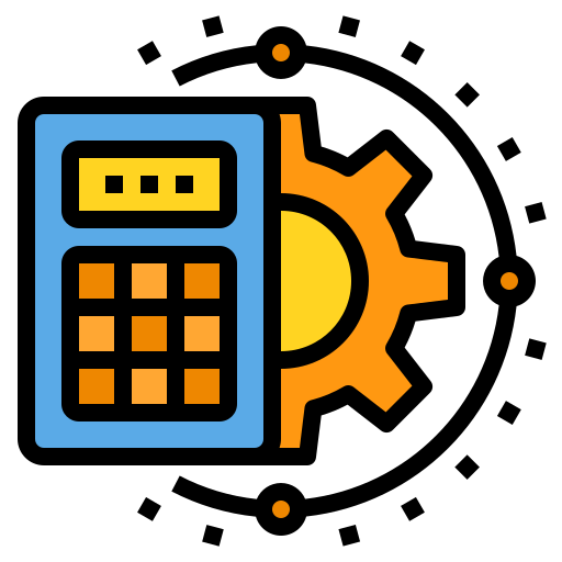Calculator itim2101 Lineal Color icon