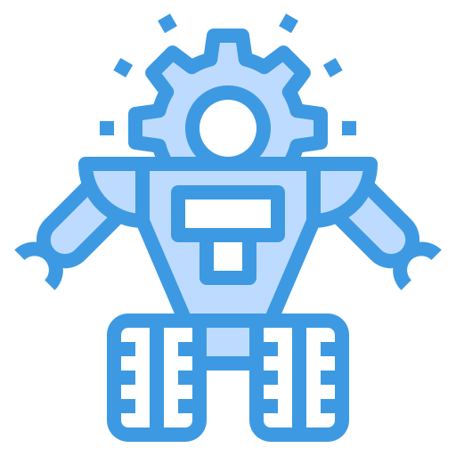 robot itim2101 Blue icono