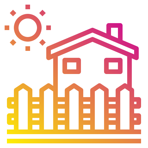 House Payungkead Gradient icon