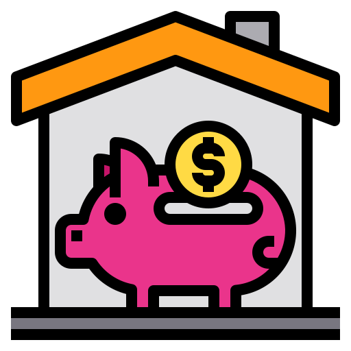 Piggy bank Payungkead Lineal Color icon
