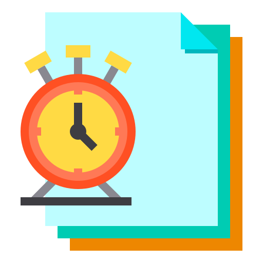 Stopwatch Payungkead Flat icon