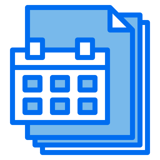 kalendarz Payungkead Blue ikona