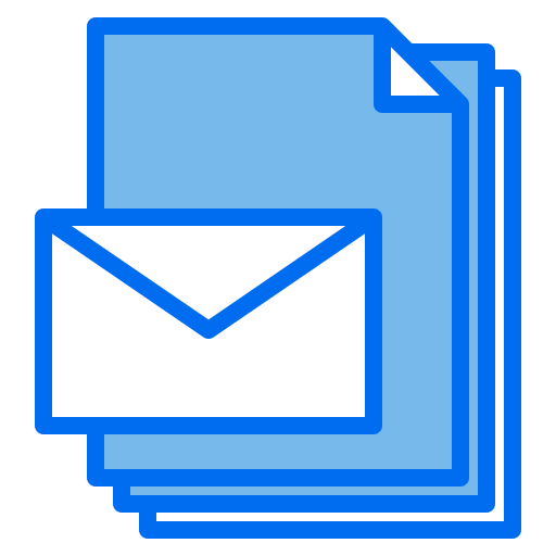 郵便 Payungkead Blue icon