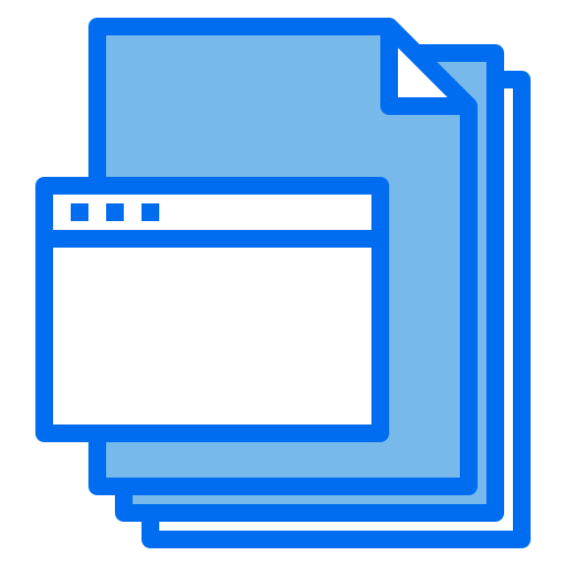 웹 사이트 Payungkead Blue icon