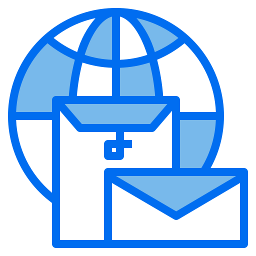 mail Payungkead Blue icon