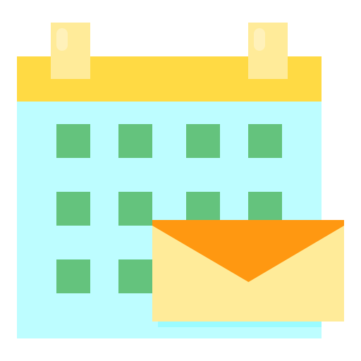 Calendar Payungkead Flat icon