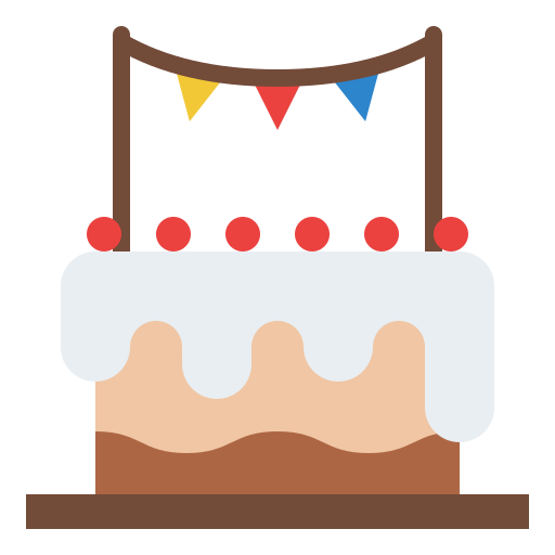 Cake Iconixar Flat icon