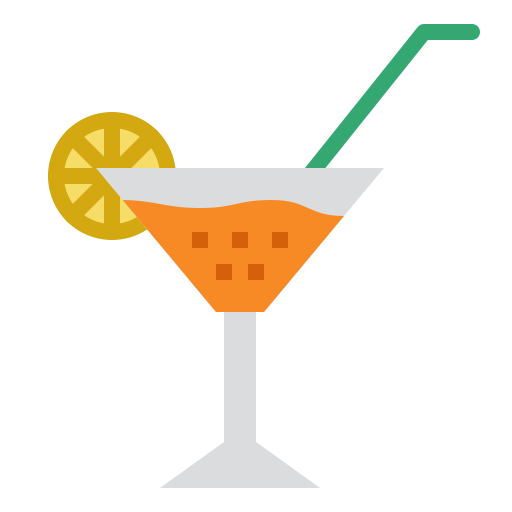 cocktail Iconixar Flat icon