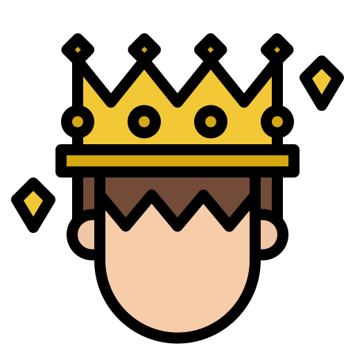corona Iconixar Lineal Color icono