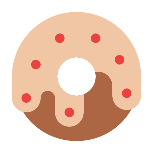 도넛 Iconixar Flat icon
