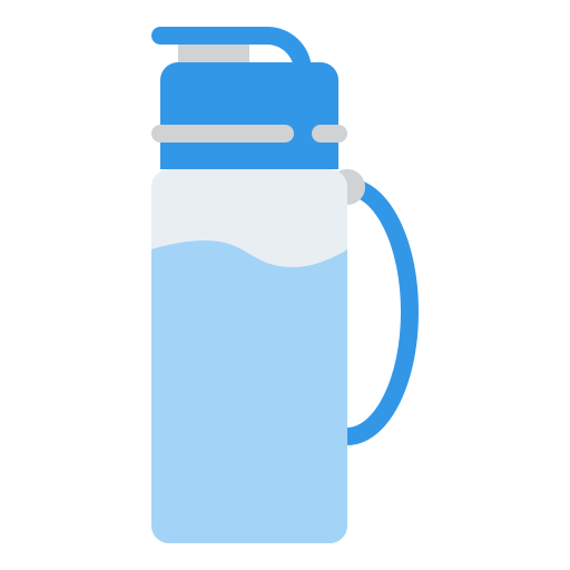 butelka wody Iconixar Flat ikona