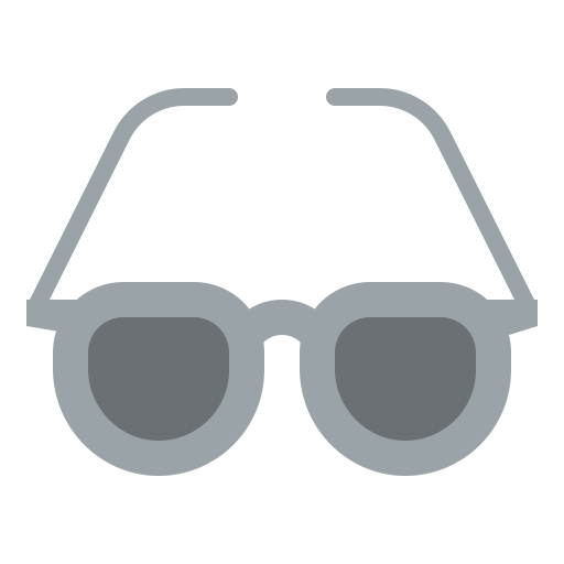 oculos escuros Iconixar Flat Ícone