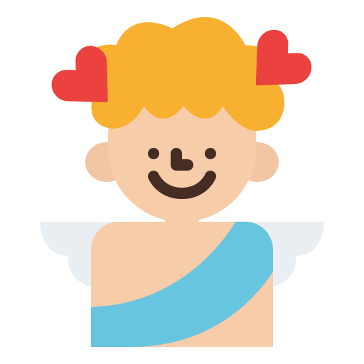 Cupid Iconixar Flat icon