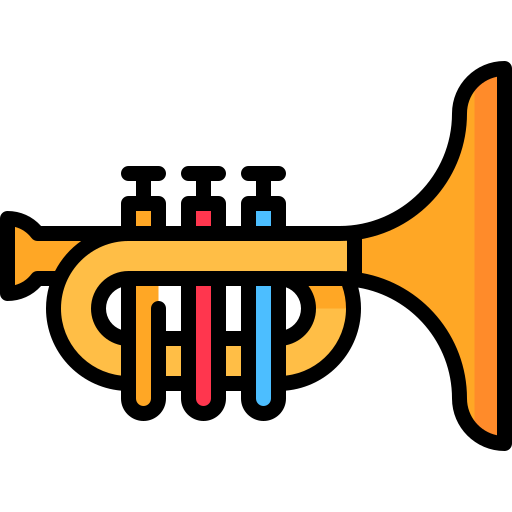 트럼펫 Special Lineal color icon
