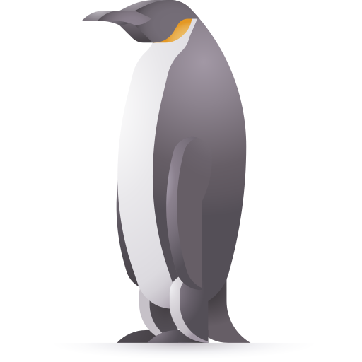 pinguin 3D Color icon