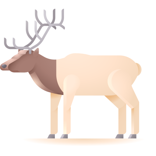 Elk 3D Color icon