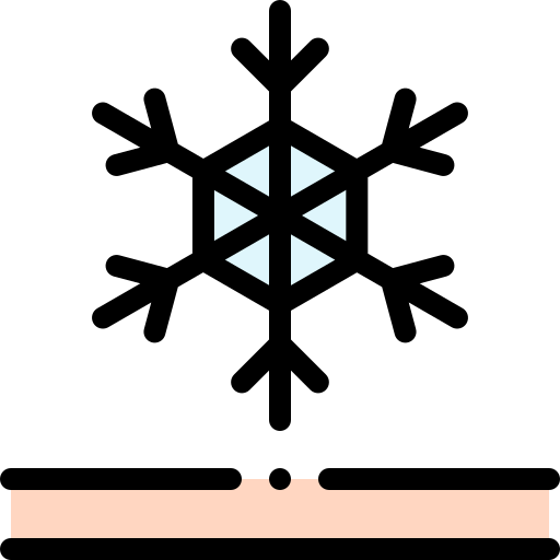 耐雪性 Detailed Rounded Lineal color icon
