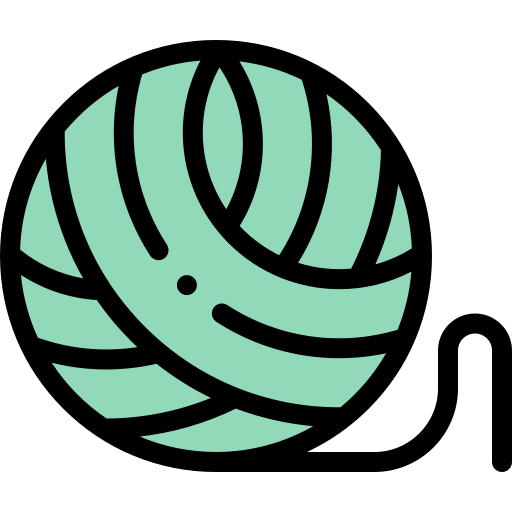 ウール Detailed Rounded Lineal color icon