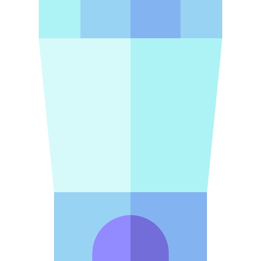 crema Basic Straight Flat icono