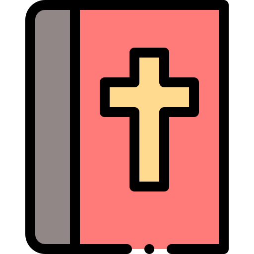 bíblia Detailed Rounded Lineal color Ícone