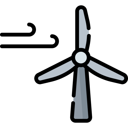 moulin à vent Special Lineal color Icône