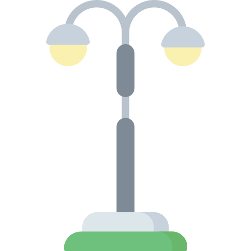 poste de luz Special Flat icono