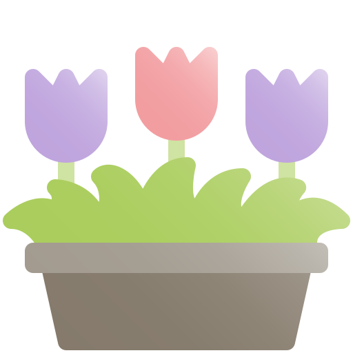 Flower pot Fatima Flat icon