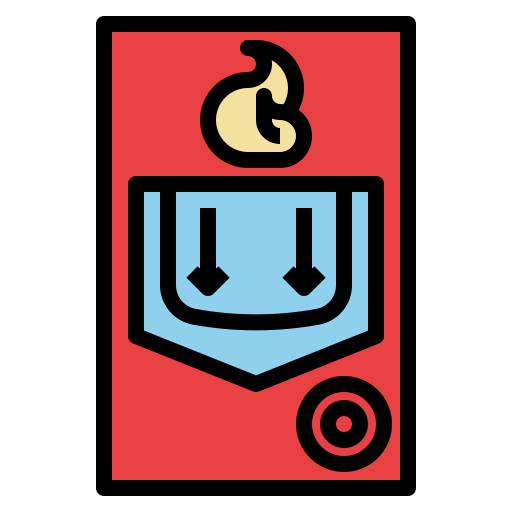 alarma de incendios Ultimatearm Lineal Color icono