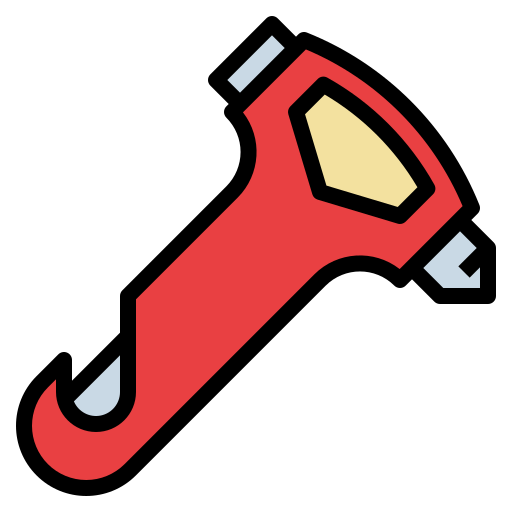 Glass hammer Ultimatearm Lineal Color icon