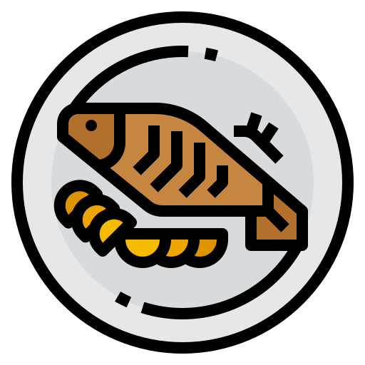 pescado Ultimatearm Lineal Color icono