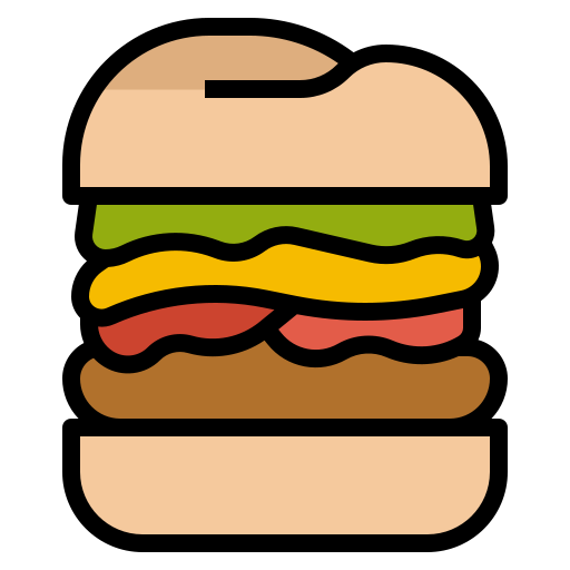 hamburguesa Ultimatearm Lineal Color icono