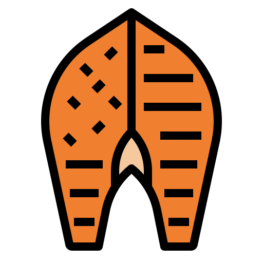 Salmon Ultimatearm Lineal Color icon