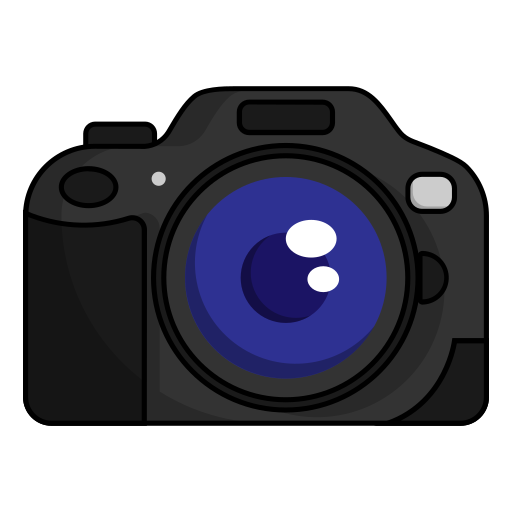 デジタル一眼レフカメラ Generic Outline Color icon