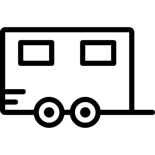 caravana Basic Miscellany Lineal icono