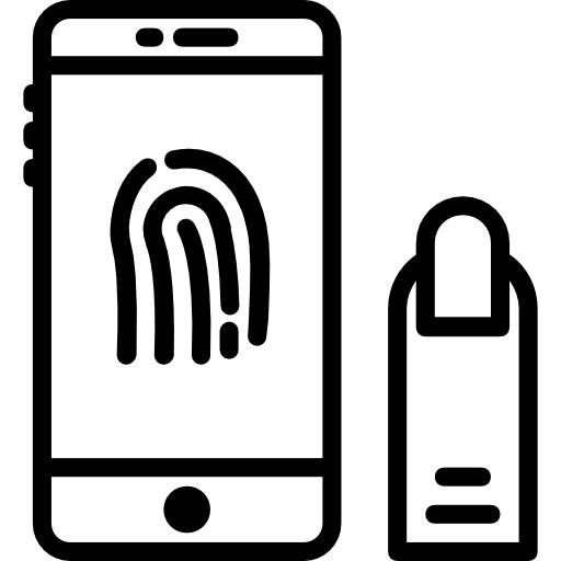 fingerabdruck Basic Miscellany Lineal icon