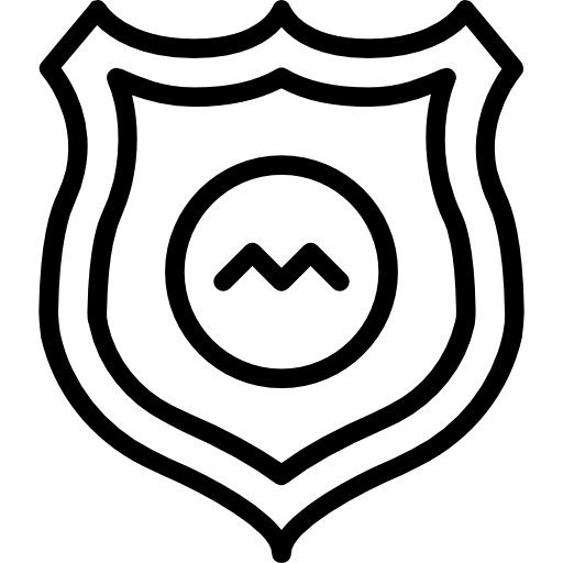 경찰 Basic Miscellany Lineal icon