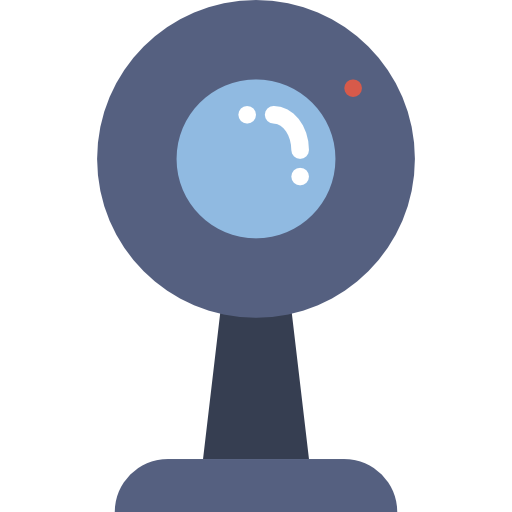 Webcam Basic Miscellany Flat icon