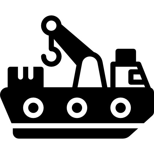 barco de carga Basic Miscellany Fill icono