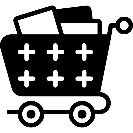 carrito de compras Basic Miscellany Fill icono