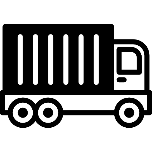 camión de reparto Basic Miscellany Fill icono