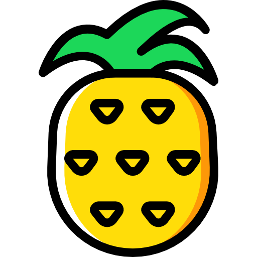 ananas Basic Miscellany Yellow icona