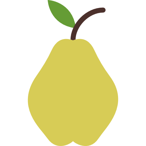 Pear Basic Miscellany Flat icon