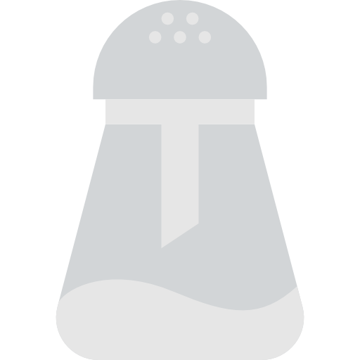 Salt shaker Basic Miscellany Flat icon